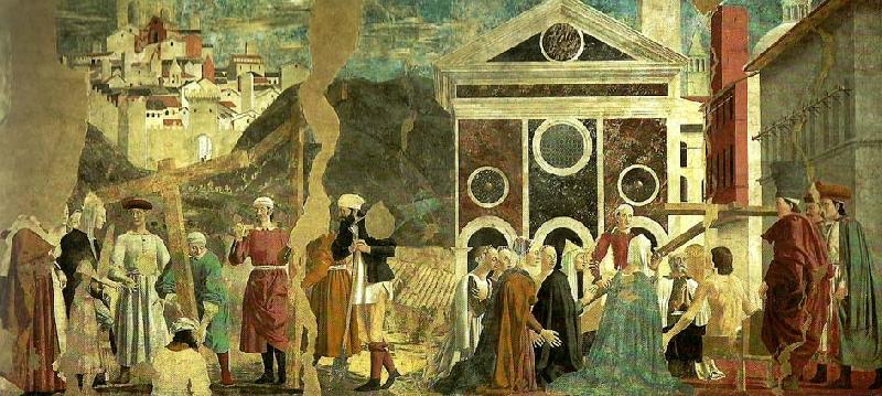 Piero della Francesca legend of the true cross Sweden oil painting art